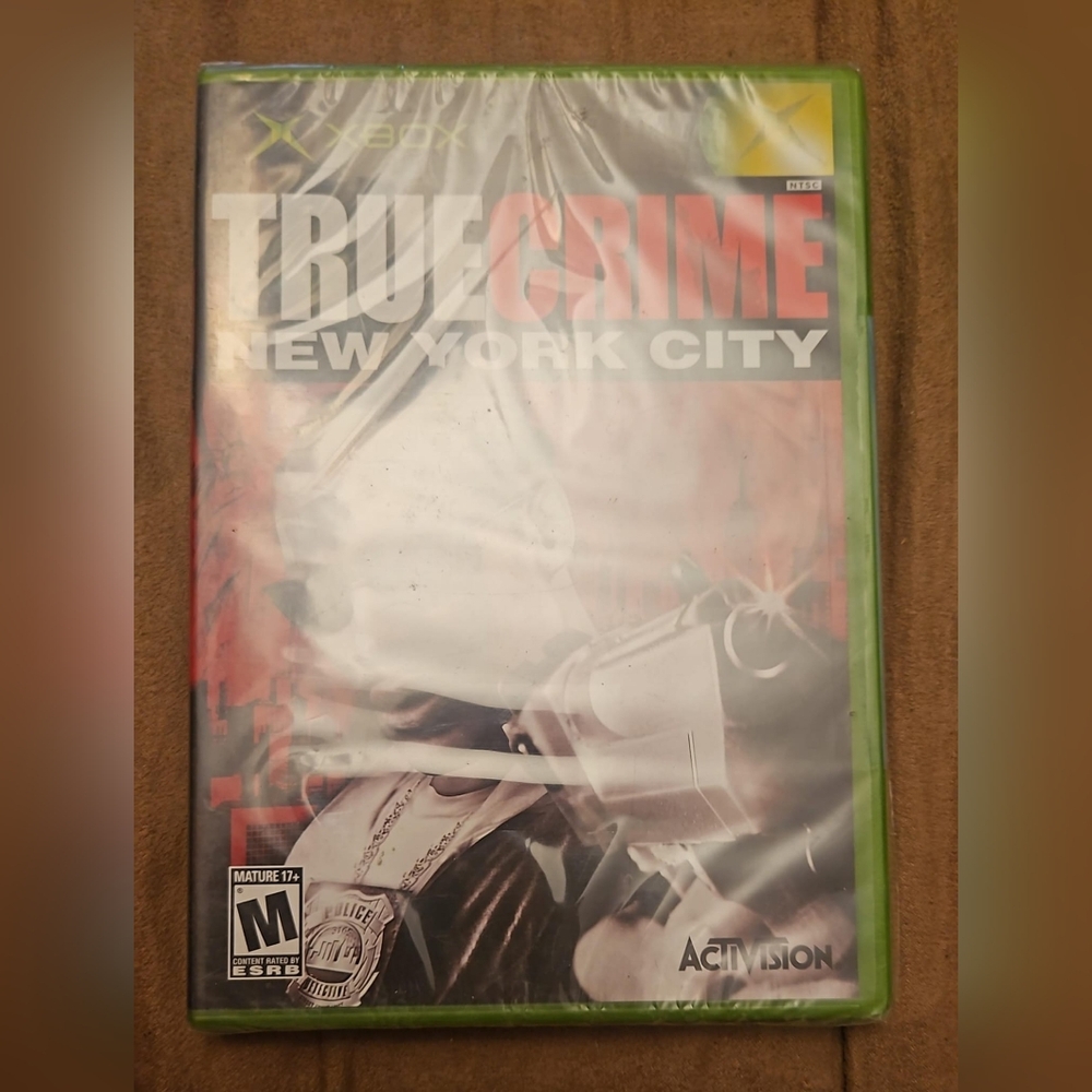 True Crime: New York City (Microsoft Xbox, 2005) BRAND NEW SEALED